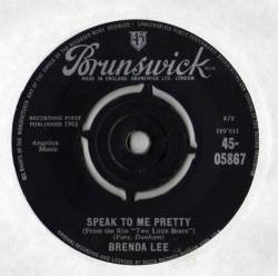 Brenda Lee : Speak to Me Pretty (Single)
